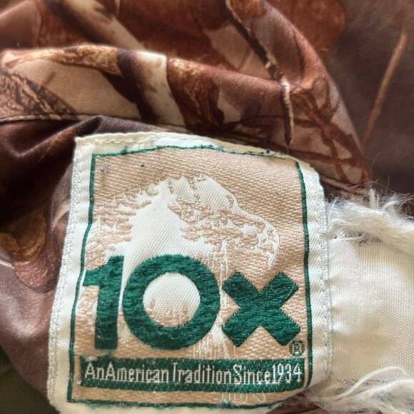 Vintage 10X Camo Reversible Jacket and convertible into Vest size XL - Picture 6 of 6